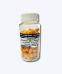 CURCUMINA 500MG + 5 MG DE PIPERINA 95% DE CURCUMINOIDES 60 CÁPSULAS